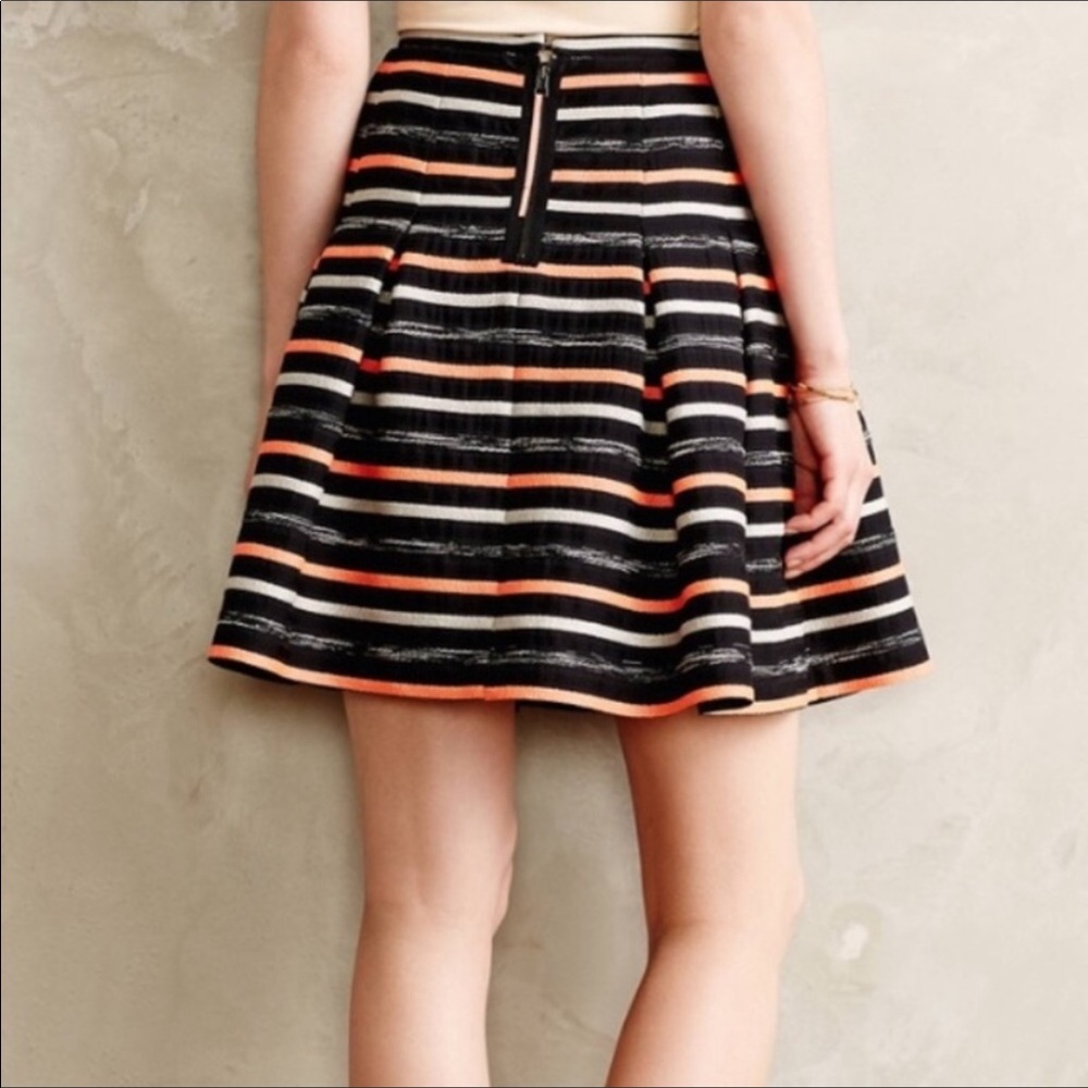 ANTHROPOLOGIE HD IN PARIS Striped Skirt - Picture 4 of 9